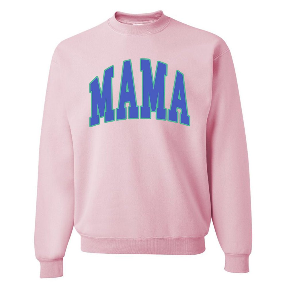 'Blue Mama' Crewneck Sweatshirt - United Monograms