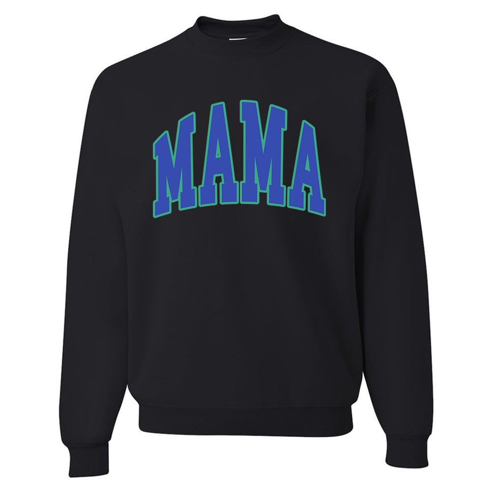 'Blue Mama' Crewneck Sweatshirt - United Monograms