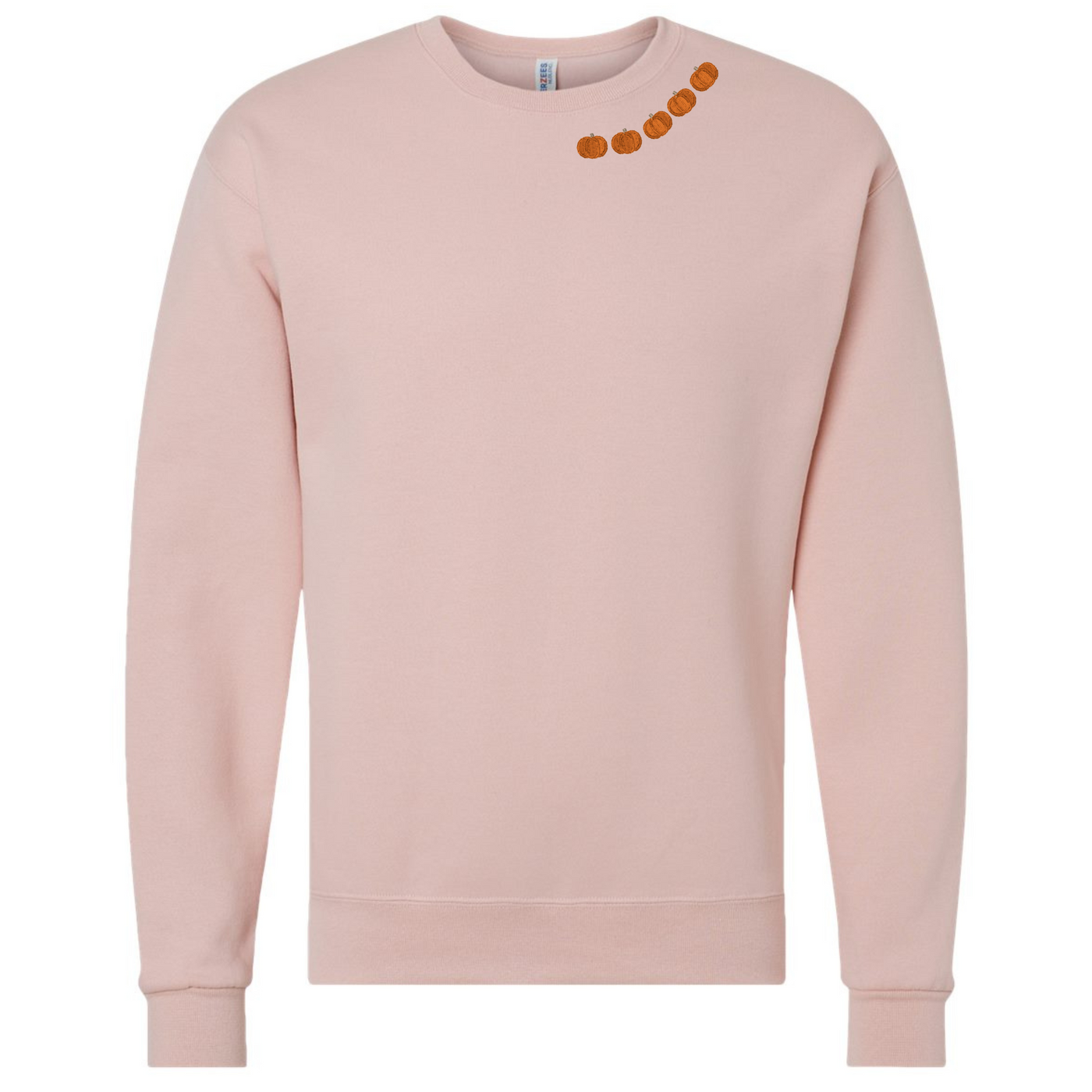 'Pumpkin Collar' Crewneck Sweatshirt