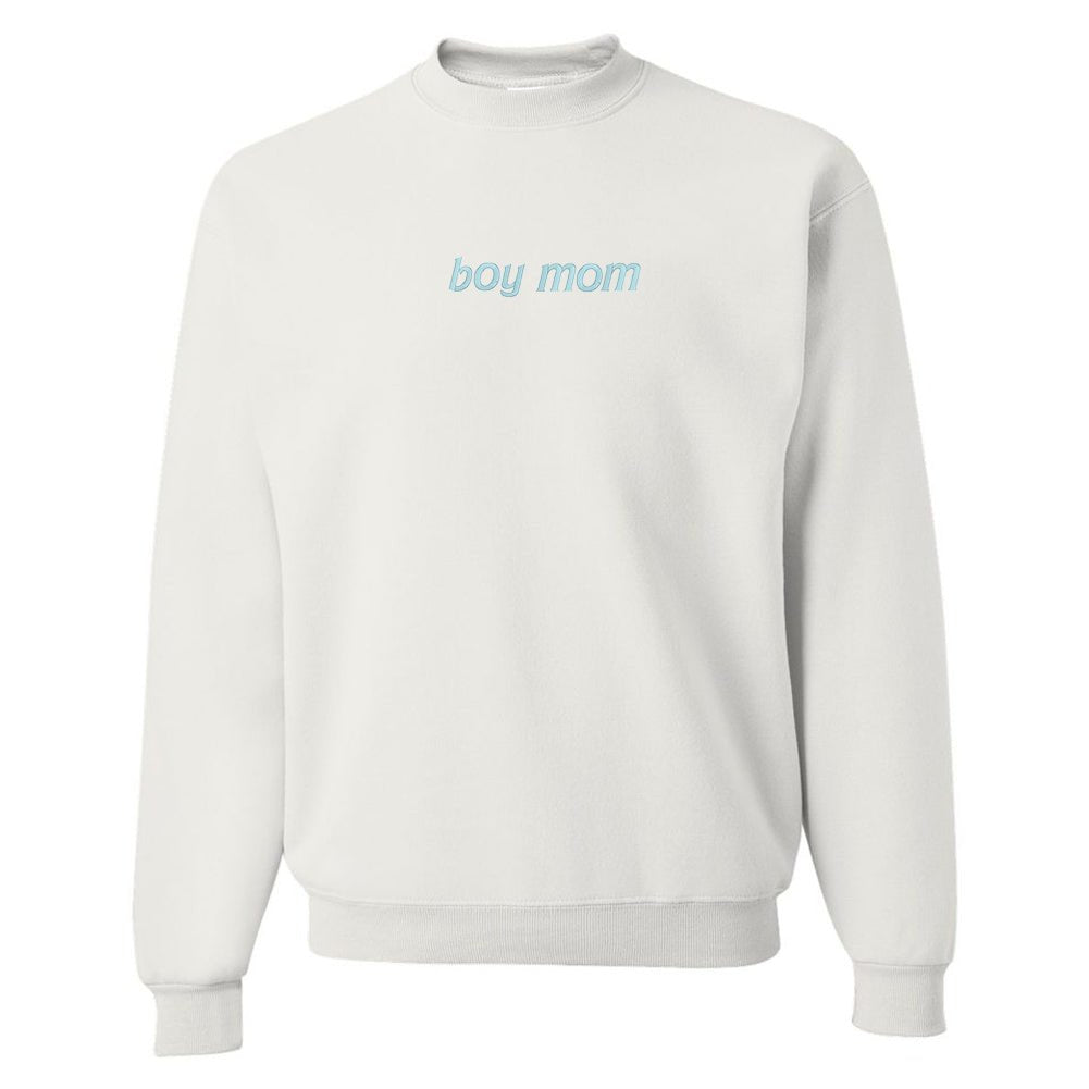 'Boy Mom' Crewneck Sweatshirt - United Monograms