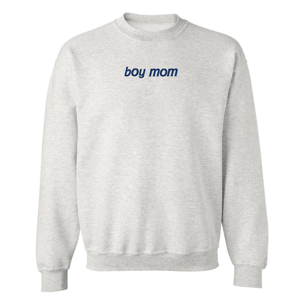 'Boy Mom' Crewneck Sweatshirt - United Monograms