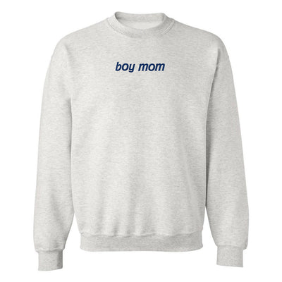 'Boy Mom' Crewneck Sweatshirt - United Monograms