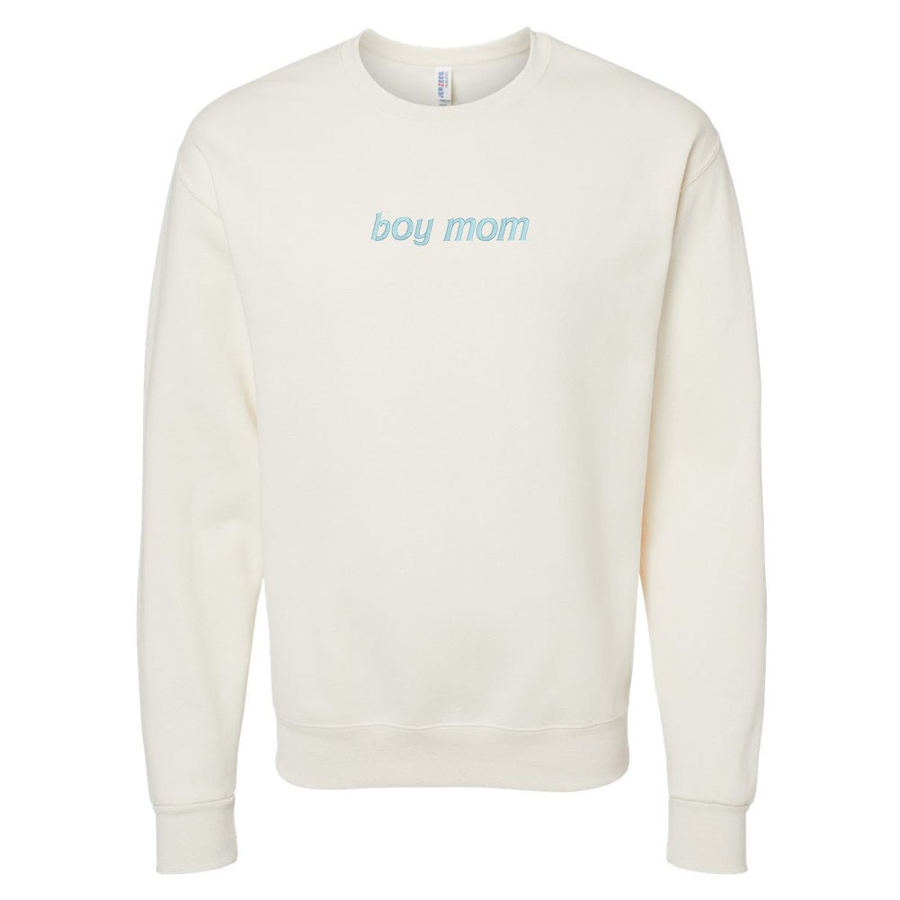 'Boy Mom' Crewneck Sweatshirt - United Monograms