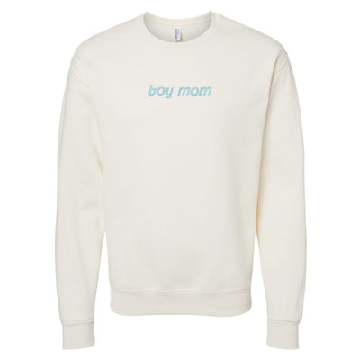 'Boy Mom' Crewneck Sweatshirt - United Monograms