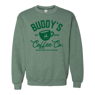 'Buddy's Coffee Co.' Crewneck Sweatshirt - United Monograms