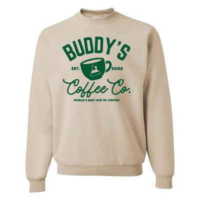 'Buddy's Coffee Co.' Crewneck Sweatshirt - United Monograms