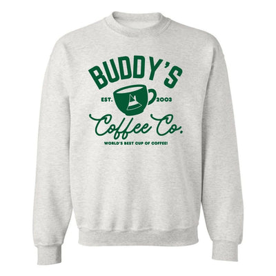 'Buddy's Coffee Co.' Crewneck Sweatshirt - United Monograms