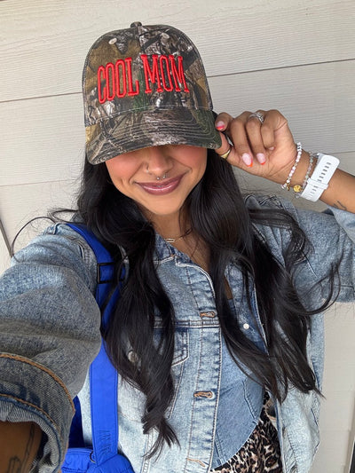 Camo 3D Embroidery Trucker Hat - United Monograms
