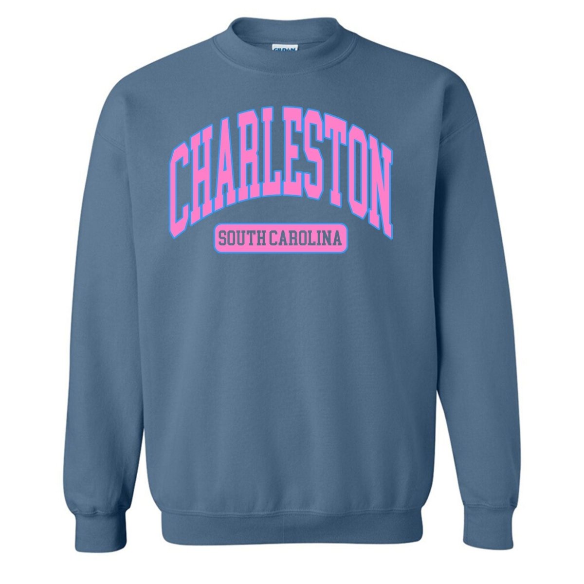 'Charleston, SC' Crewneck Sweatshirt - United Monograms