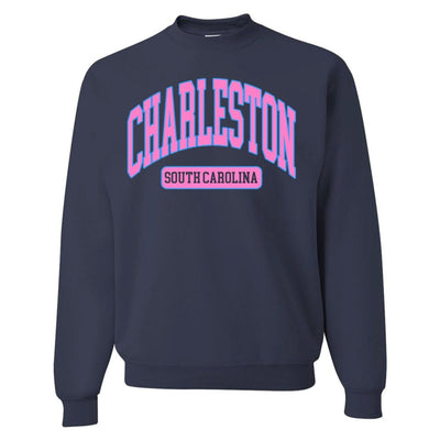 'Charleston, SC' Crewneck Sweatshirt - United Monograms
