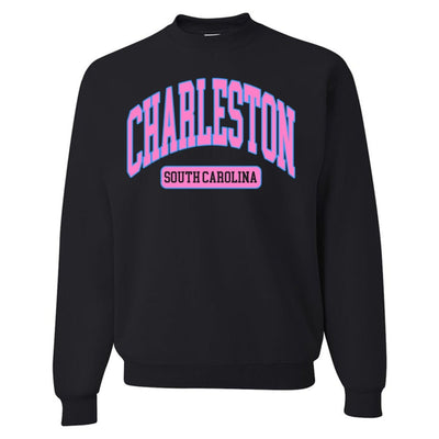 'Charleston, SC' Crewneck Sweatshirt - United Monograms
