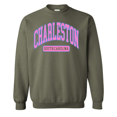 'Charleston, SC' Crewneck Sweatshirt - United Monograms