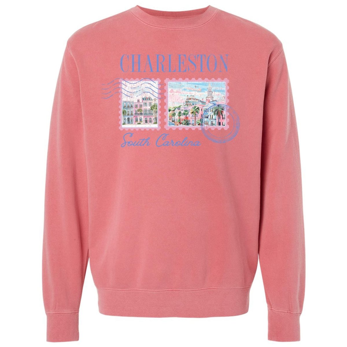 'Charleston Stamp' Cozy Crew - United Monograms