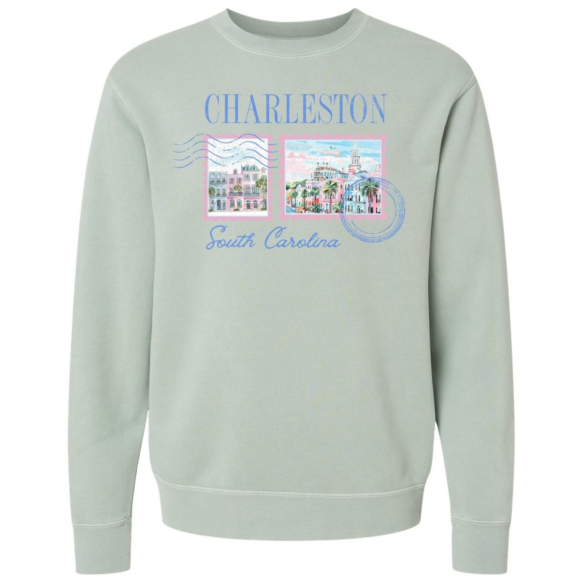 'Charleston Stamp' Cozy Crew - United Monograms