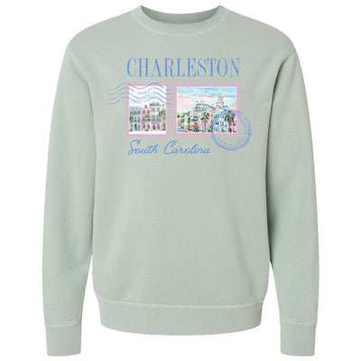 'Charleston Stamp' Cozy Crew - United Monograms
