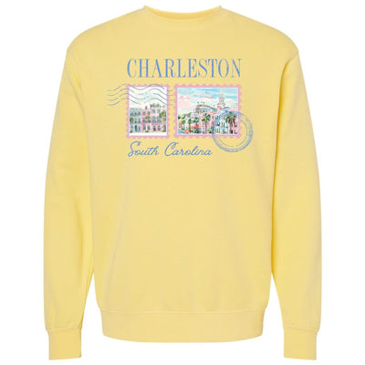 'Charleston Stamp' Cozy Crew - United Monograms