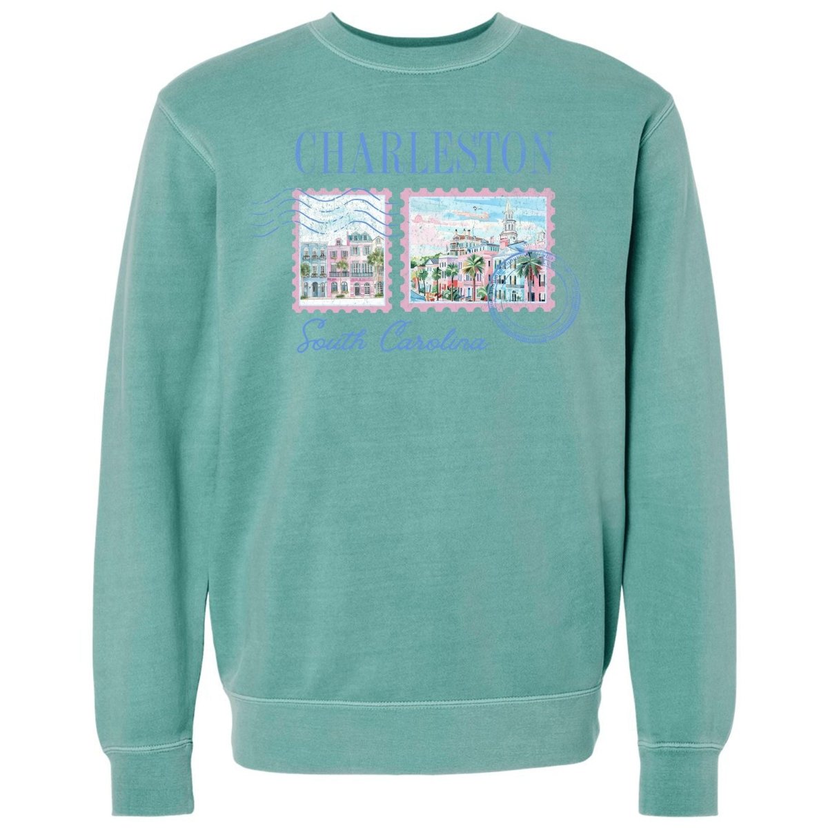'Charleston Stamp' Cozy Crew - United Monograms