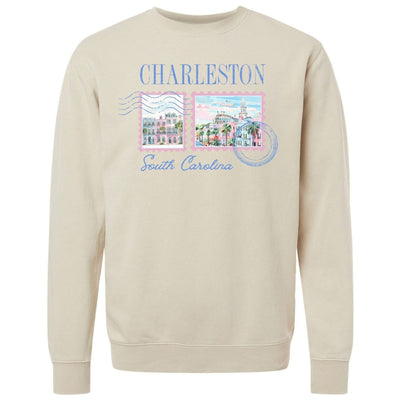 'Charleston Stamp' Cozy Crew - United Monograms