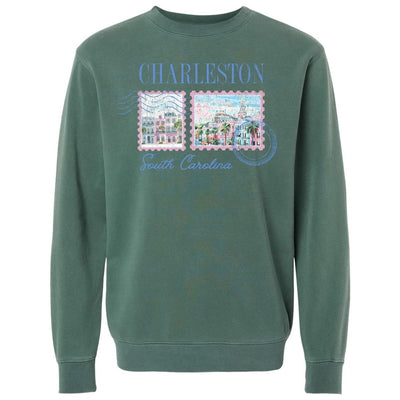 'Charleston Stamp' Cozy Crew - United Monograms