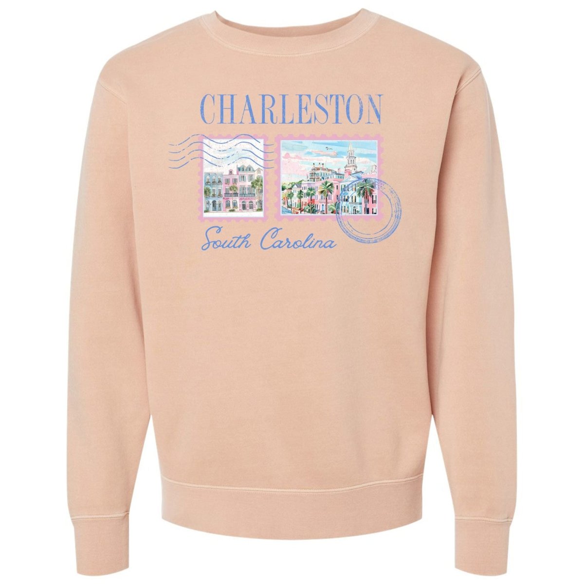 'Charleston Stamp' Cozy Crew - United Monograms