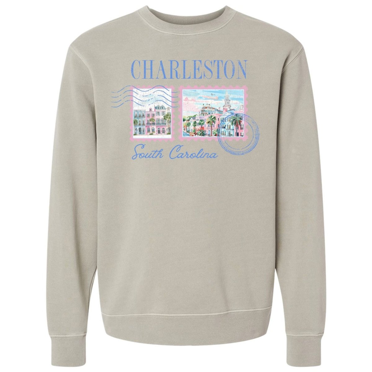 'Charleston Stamp' Cozy Crew - United Monograms