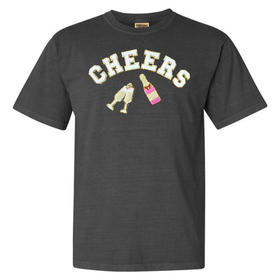 'Cheers' Letter Patch Tee - United Monograms