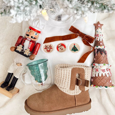 'Christmas Cookies' Embroidered Crewneck Sweatshirt - United Monograms
