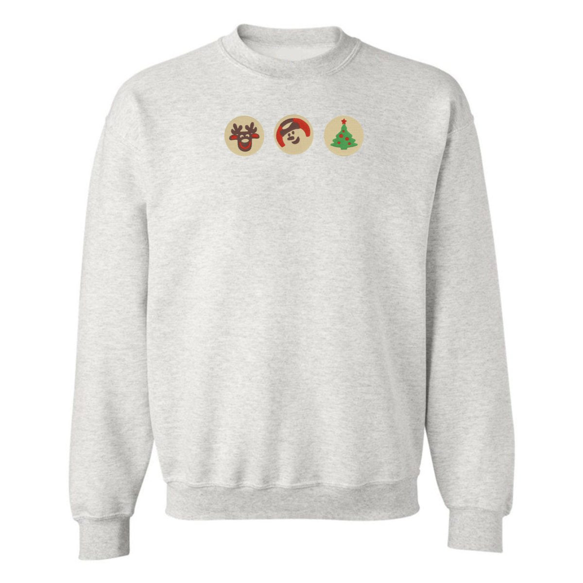 'Christmas Cookies' Embroidered Crewneck Sweatshirt - United Monograms