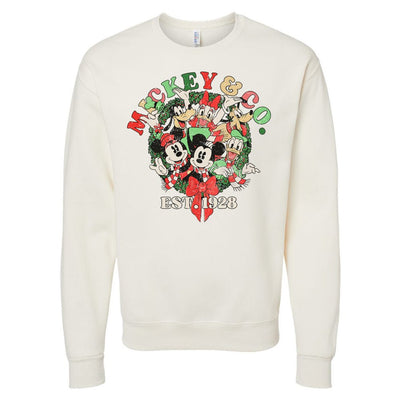 'Christmas Mickey & Co.' Crewneck Sweatshirt - United Monograms