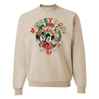 'Christmas Mickey & Co.' Crewneck Sweatshirt - United Monograms