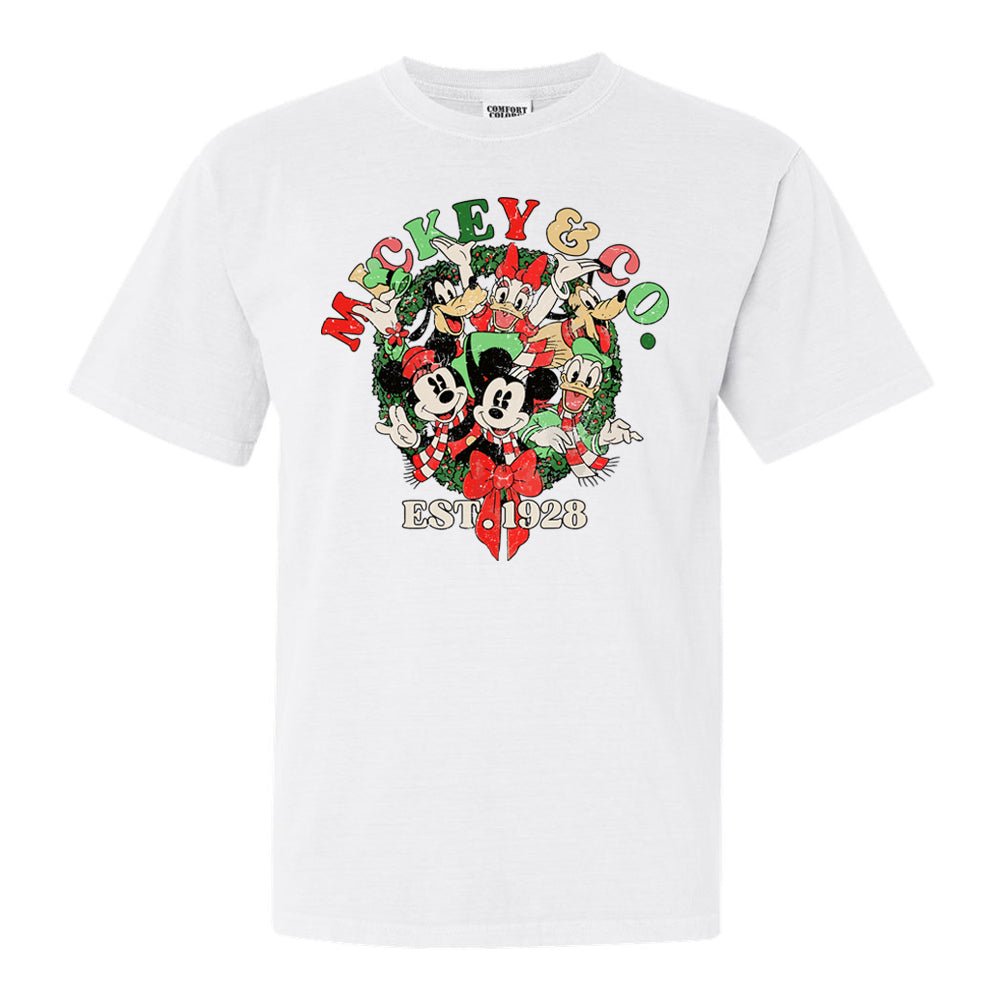 'Christmas Mickey & Co.' T - Shirt - United Monograms