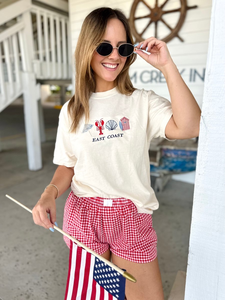 Coastal Classic Embroidered T-Shirt - United Monograms