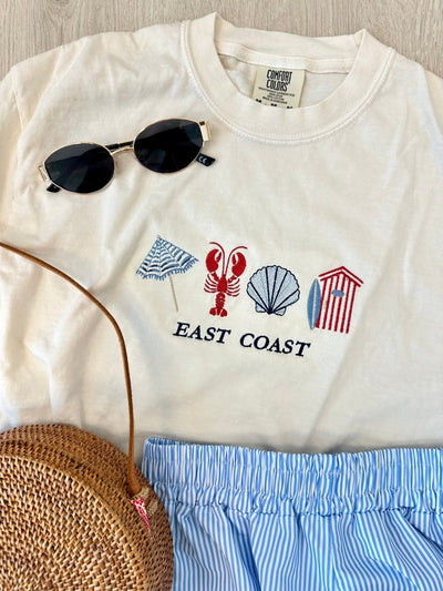 Coastal Classic Embroidered T-Shirt - United Monograms