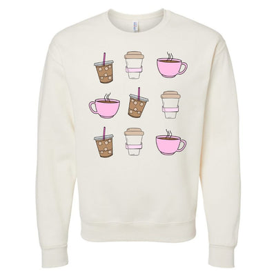 'Coffee Girlie' Crewneck Sweatshirt - United Monograms