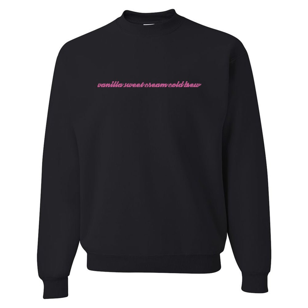 Coffee Order Crewneck Sweatshirt - United Monograms