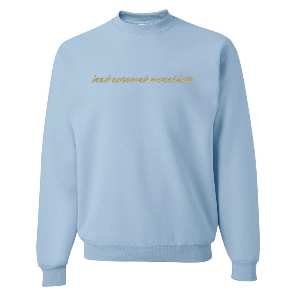 Coffee Order Crewneck Sweatshirt - United Monograms