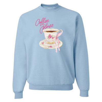 'Coffee Please' Crewneck Sweatshirt - United Monograms