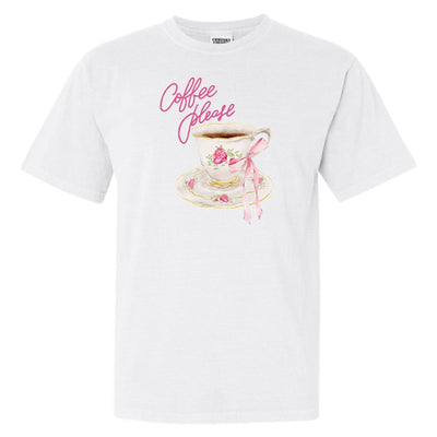 'Coffee Please' T-Shirt - United Monograms