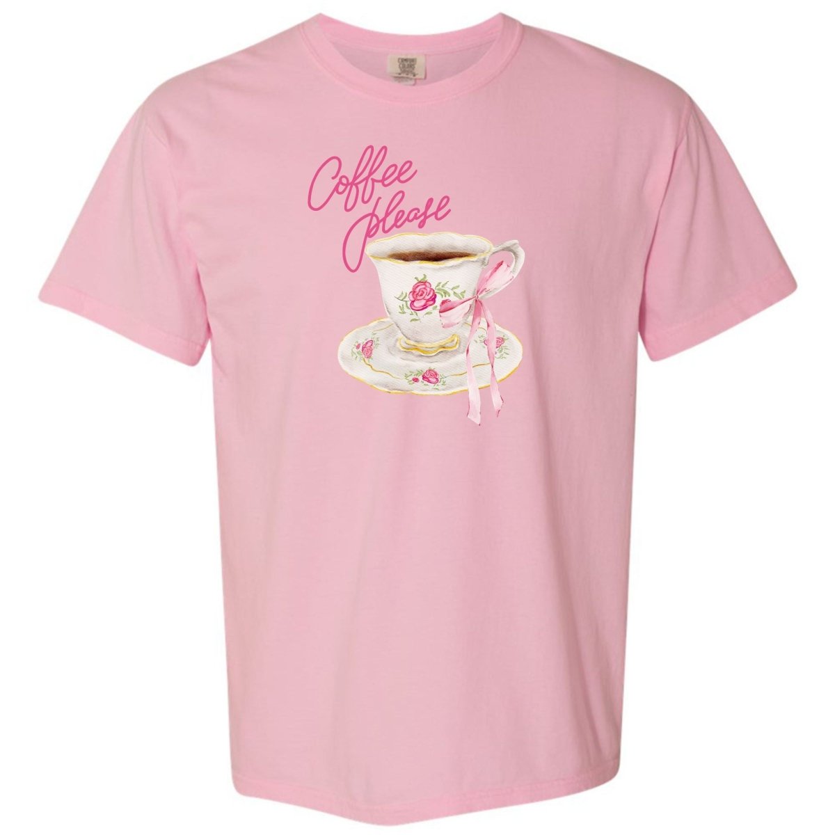 'Coffee Please' T-Shirt - United Monograms