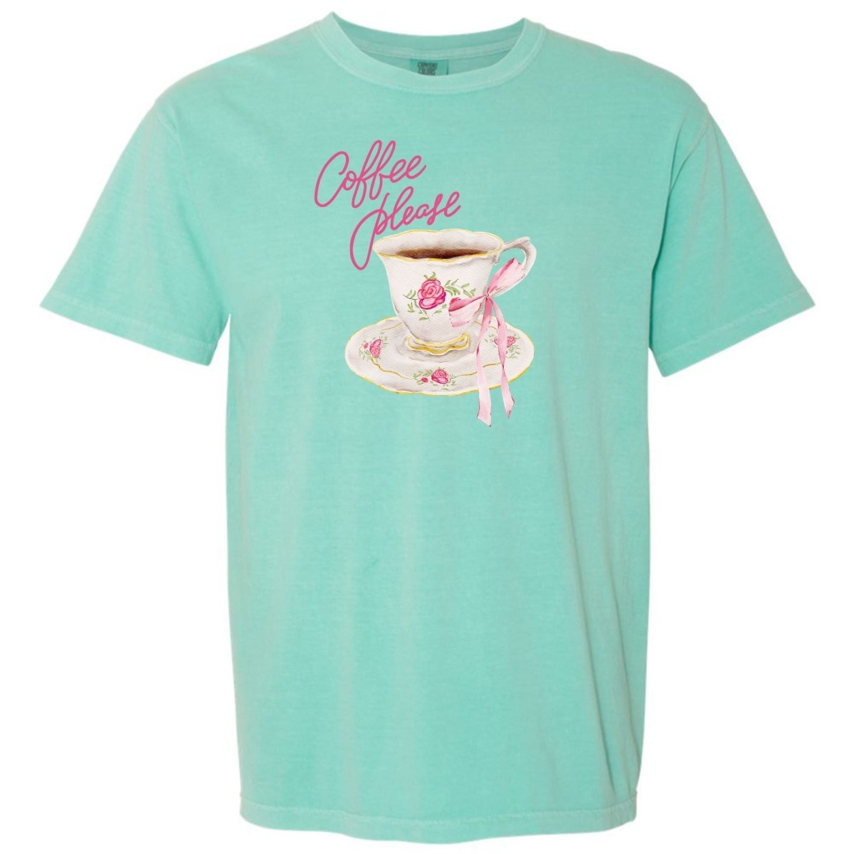 'Coffee Please' T-Shirt - United Monograms