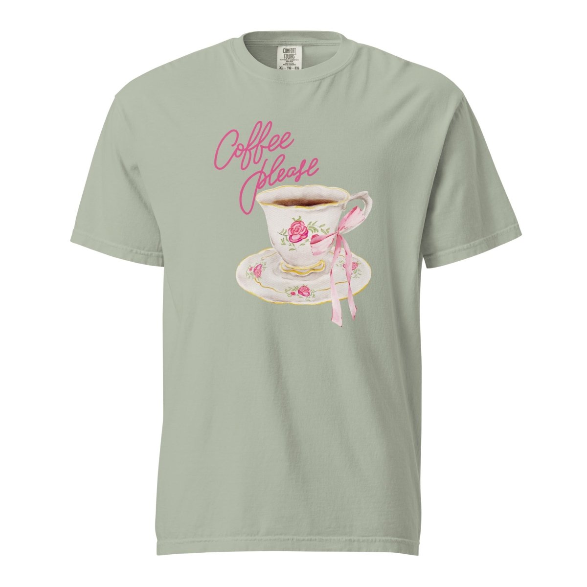 'Coffee Please' T-Shirt - United Monograms