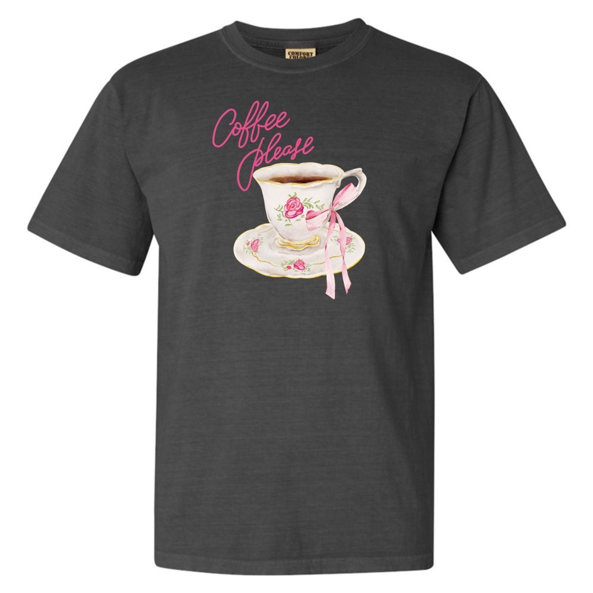 'Coffee Please' T-Shirt - United Monograms