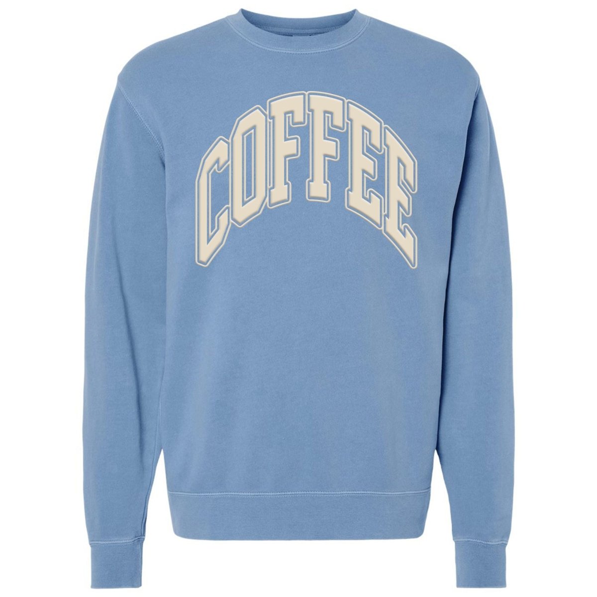 'Coffee' PUFF Cozy Crew - United Monograms