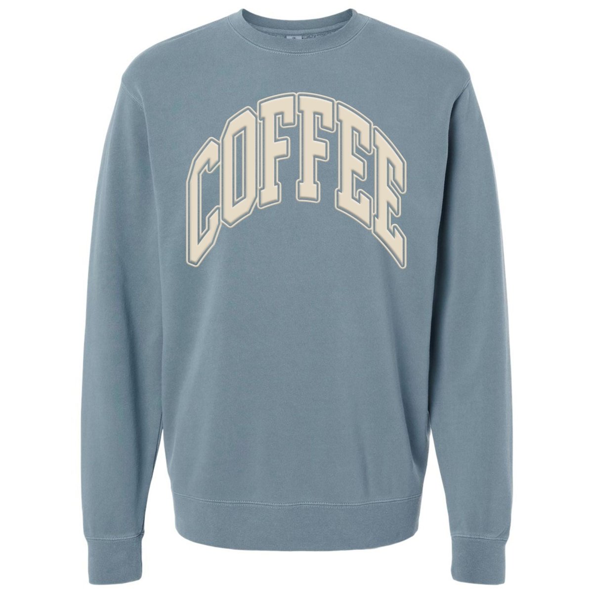 'Coffee' PUFF Cozy Crew - United Monograms