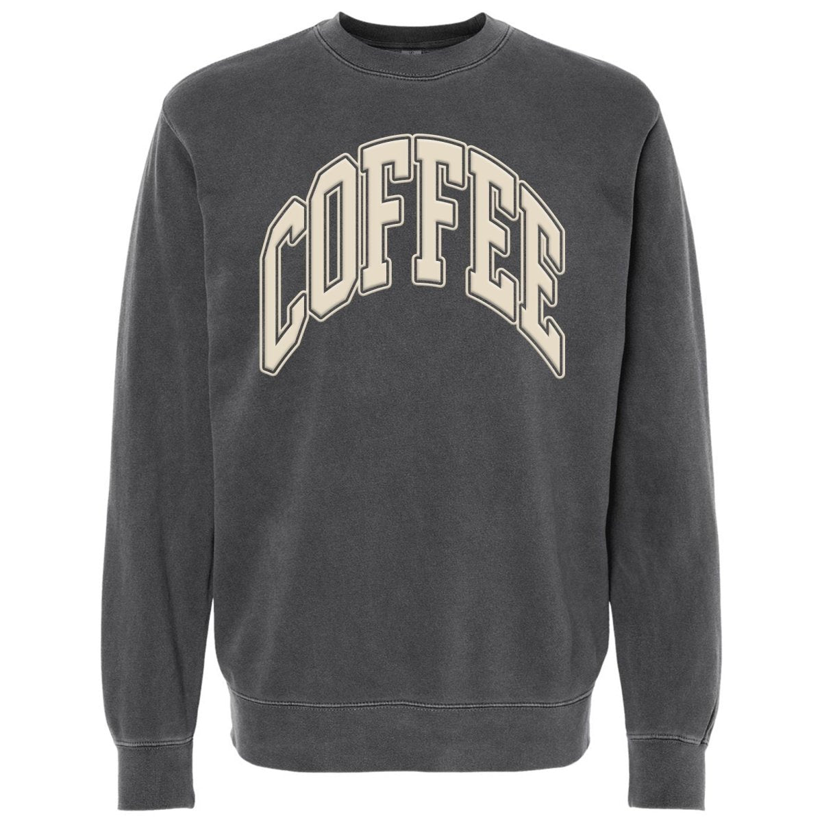 'Coffee' PUFF Cozy Crew - United Monograms