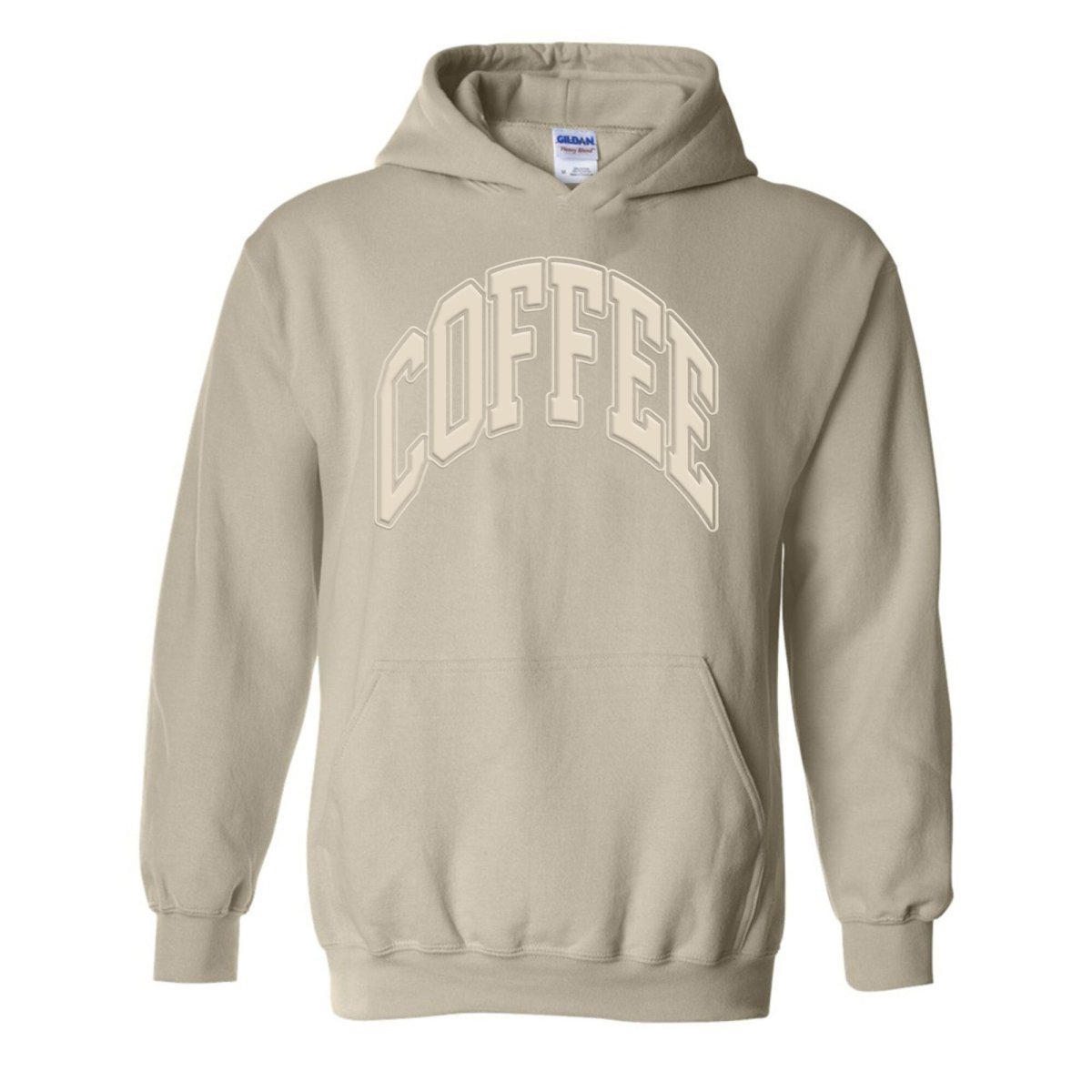 'Coffee' PUFF Hoodie - United Monograms