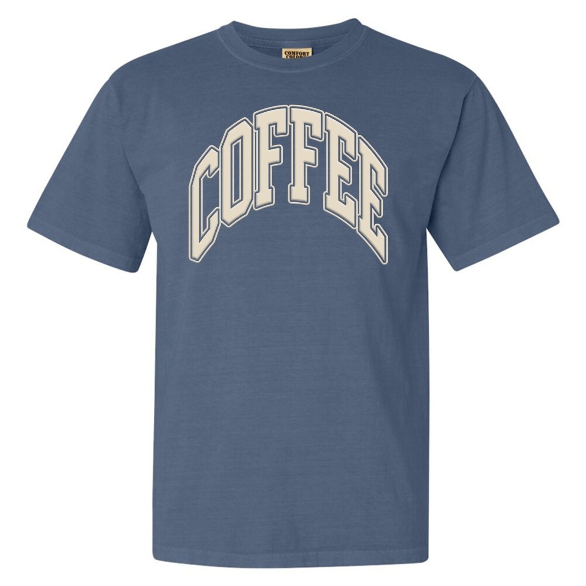 'Coffee' PUFF T-Shirt - United Monograms