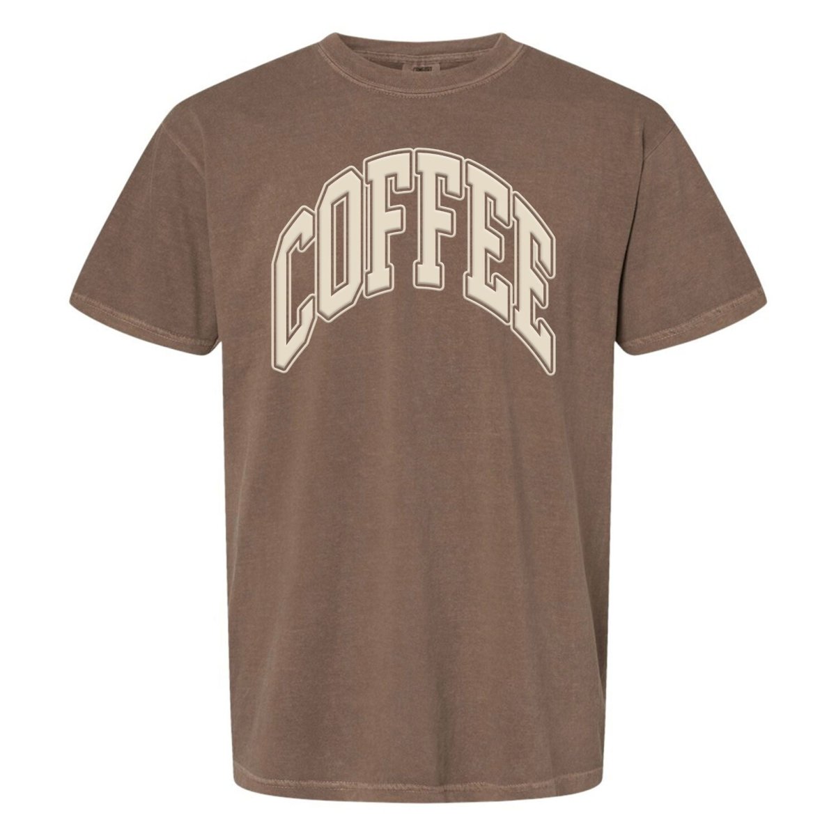 'Coffee' PUFF T-Shirt - United Monograms