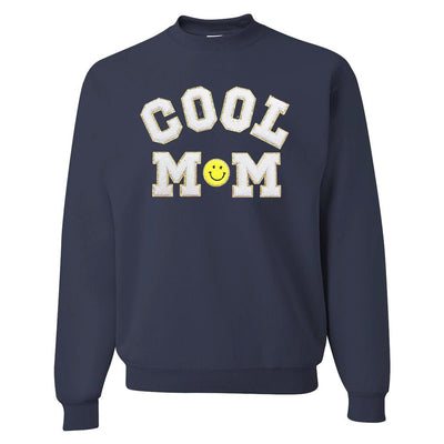 Cool Mom Letter Patch Sweatshirt - United Monograms