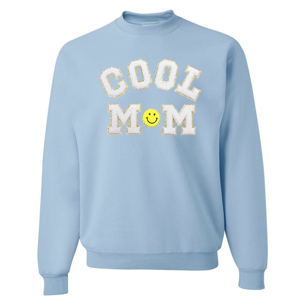 Cool Mom Letter Patch Sweatshirt - United Monograms